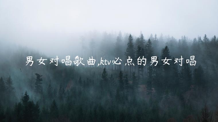 男女對唱歌曲,ktv必點的男女對唱
