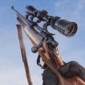 山地狙擊手冬季射擊