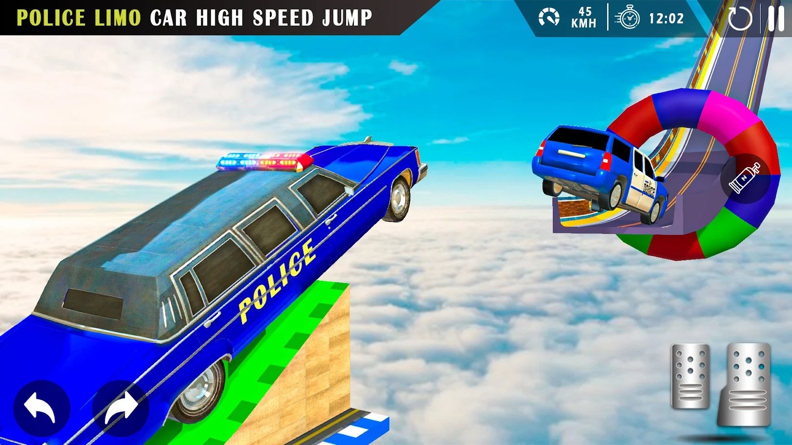 超長豪華警車賽車1