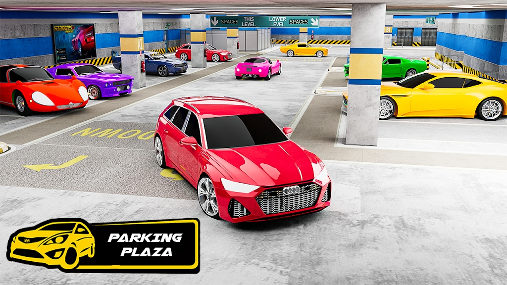 廣場停車場模擬器3D(Plaza Car Parking Simulator 3D)1