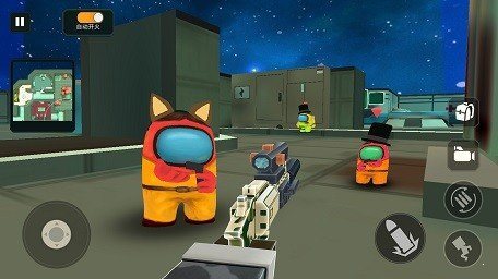 太空狼人吃雞3D游戲0