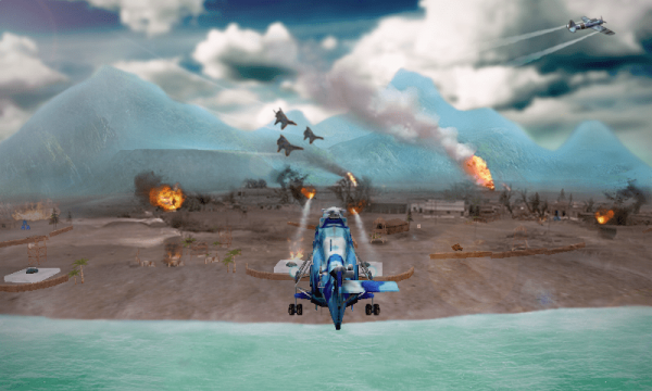 直升機空襲戰3D0