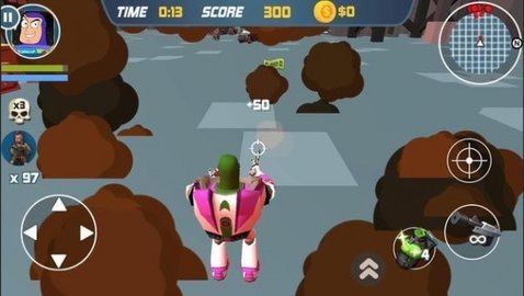 巴斯光年射擊玩具(the incredibles Space : buzz Shooter)1