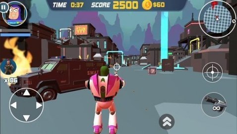 巴斯光年射擊玩具(the incredibles Space : buzz Shooter)2