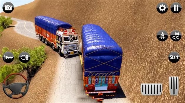 印度卡車越野模擬器（Indian Truck Offroad Simulator）0