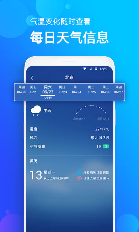 企鵝天氣預報2