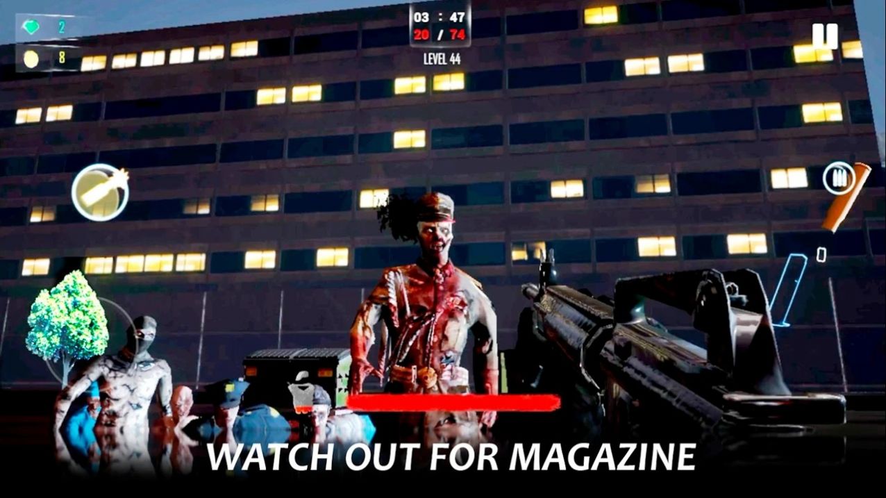 殺死僵尸生存射擊1