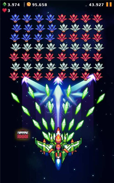 空中軍隊彈幕射擊游戲0