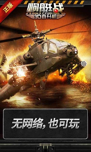 3D直升機炮艇戰(GUNSHIP BATTLE)1
