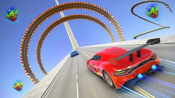 極端坡道汽車特技游戲最新手機版1