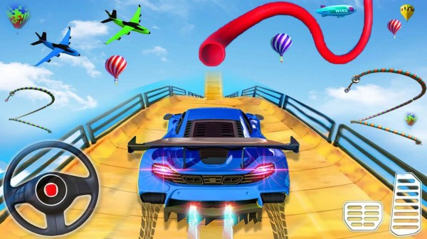 極端坡道汽車特技游戲最新手機版2