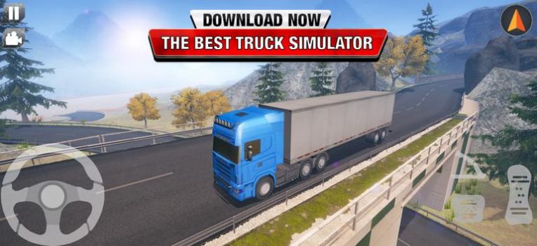 貨車司機歐洲卡車(Cargo Truck Driver：Euro Truck)0