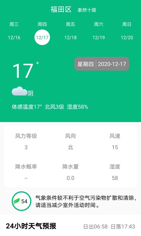 預報心晴天氣2