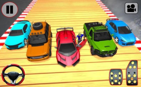 汽車特技坡道種族(Car Ramp Stunts)0