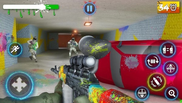 彩彈射擊競技場(PaintBall Battle)0