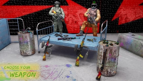 彩彈射擊競技場(PaintBall Battle)1