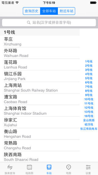 上海地鐵通1