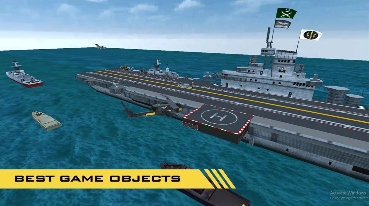 炮艦戰(zhàn)斗直升機(jī)3D空戰(zhàn)1