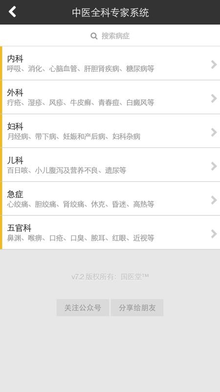 中醫(yī)全科專家系統(tǒng)0