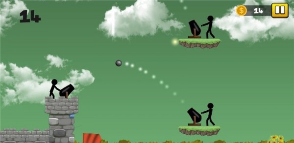 火柴人大炮射手(Stickman Cannon Shooter)0