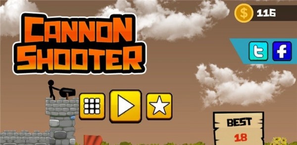 火柴人大炮射手(Stickman Cannon Shooter)3