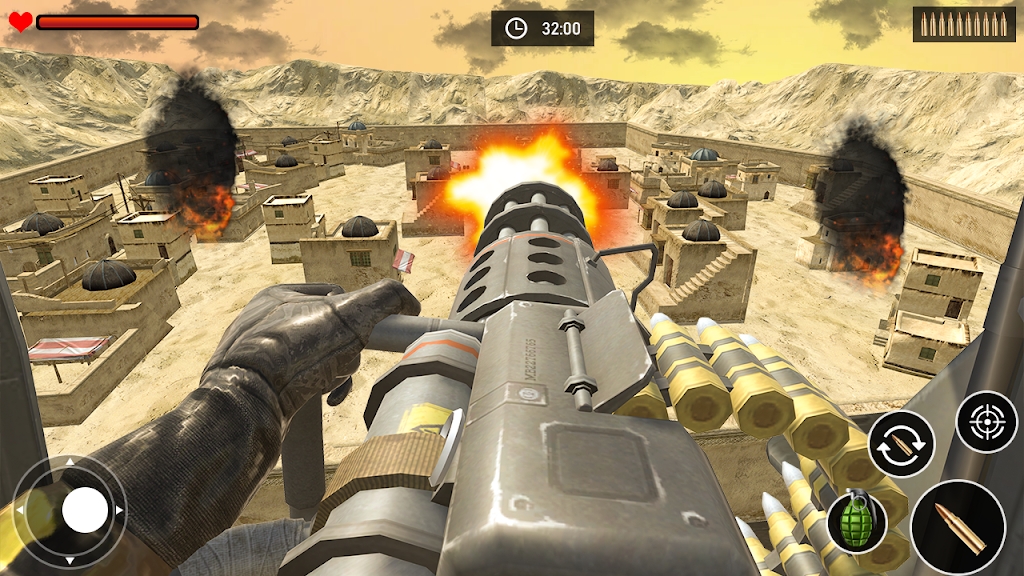 自由小隊射擊沙漠戰場(Free Squad Firing Gun Desert Shooter Battleground)1