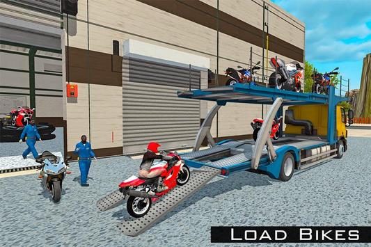 運(yùn)輸車(chē)大卡車(chē)(Bike Transporter Big Truck)2