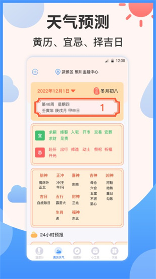 卡哇伊指南針ai溫度計0