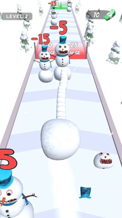 收集雪球跑1