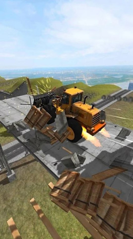 重型挖掘機特技賽車2