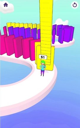 多米諾骨擺放跑1