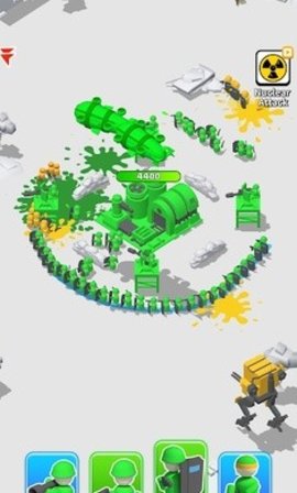玩具軍抽簽防守0