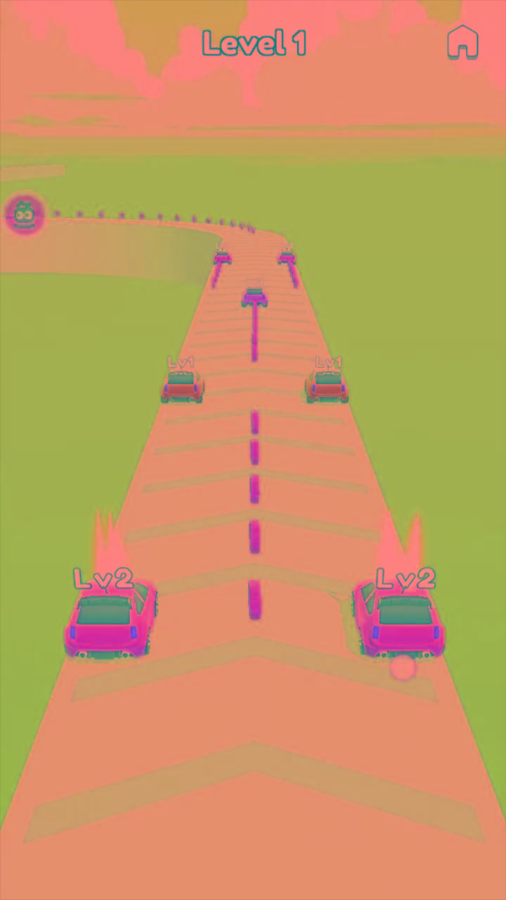 合并賽車跑酷3