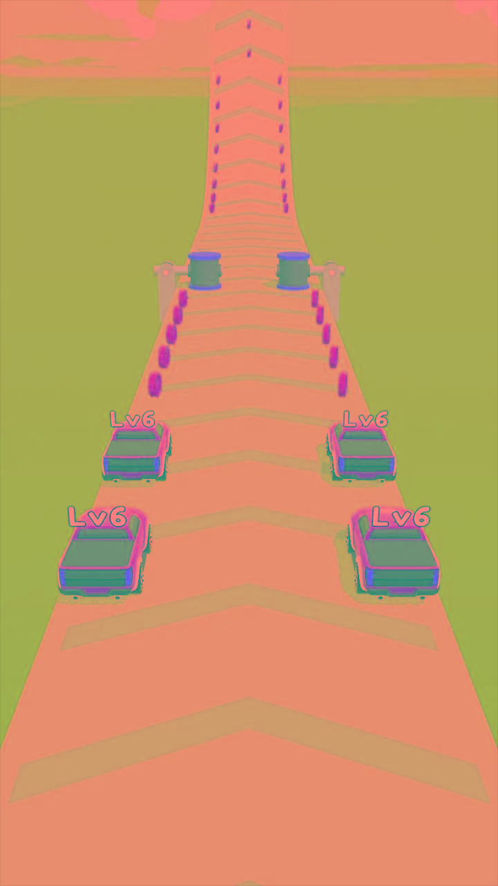 合并賽車跑酷0