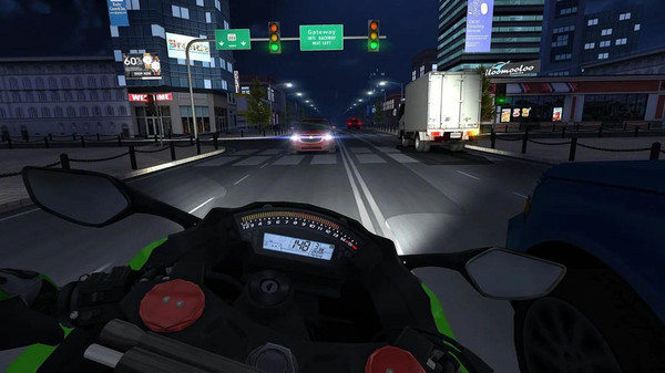 3D特技摩托車內置菜單版1