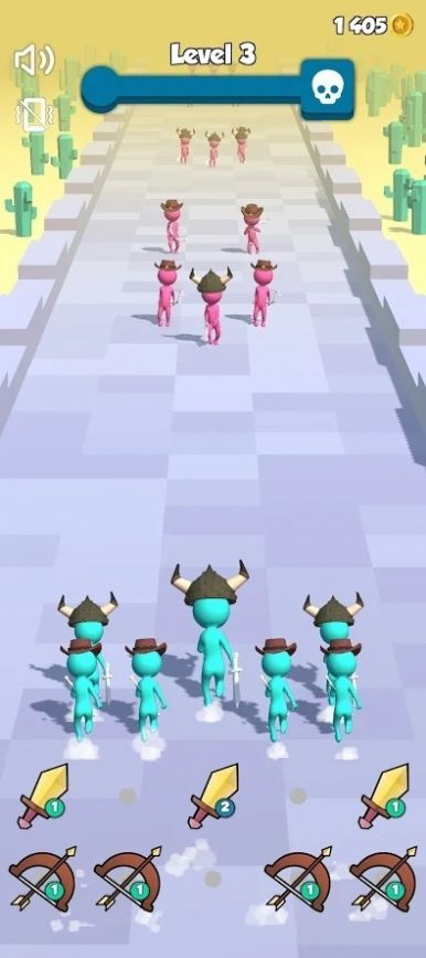 人群軍團大戰0