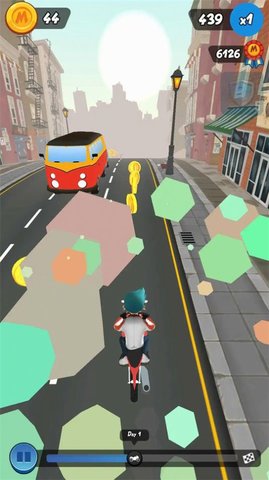 無盡的摩托車駕駛0