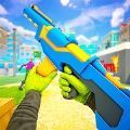 玩具爆破槍射擊