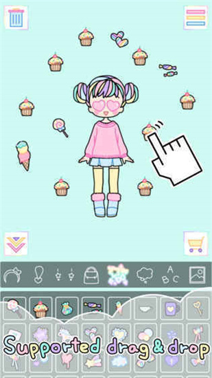 粉彩少女無限金幣版3