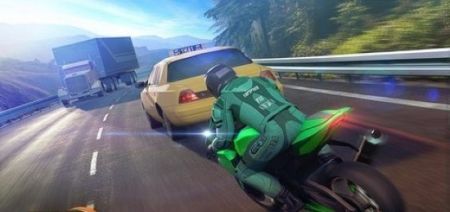 頂級(jí)騎手公路摩托比賽1