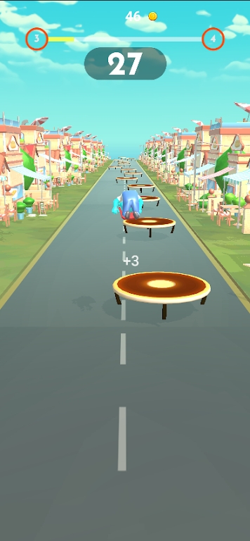 蹦床跳躍跑1