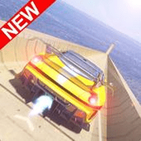 巨型坡道汽車駕駛特技