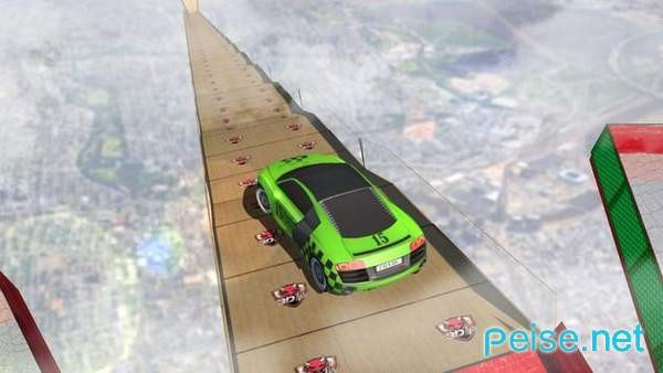 巨型坡道汽車駕駛特技0