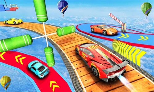 瘋狂特技賽車競速2
