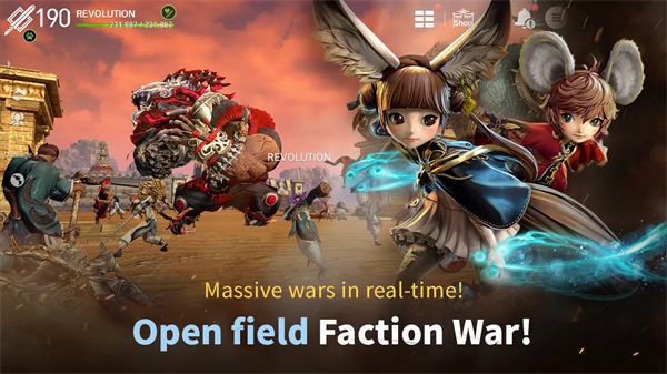劍靈革命官方正版(MMORPG手游) for Android v2.01.154.1 安卓手機版5