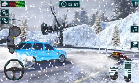 雪地漂移競速1