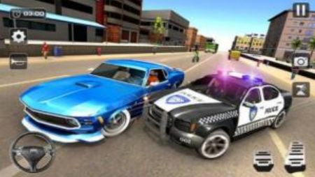 瘋狂城市警車1