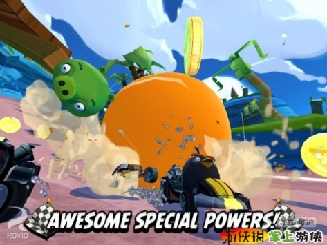 憤怒的小鳥(niǎo)卡丁車(含數(shù)據(jù)包) Angry Birds Go! v1.3.01