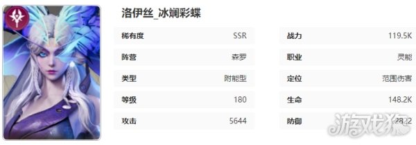 星際52區(qū)洛伊絲怎么樣?【角色技能屬性介紹】