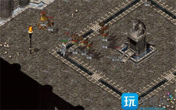熱血傳奇祖瑪閣7層路線圖解
